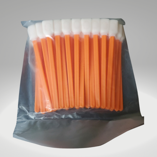 Foam Swabs for Cleaning Printer, Lint Free (50 pack)